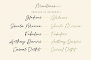 Moretimes Script, a Script Font by MJB Letters (Thumbnail 4 of 13)