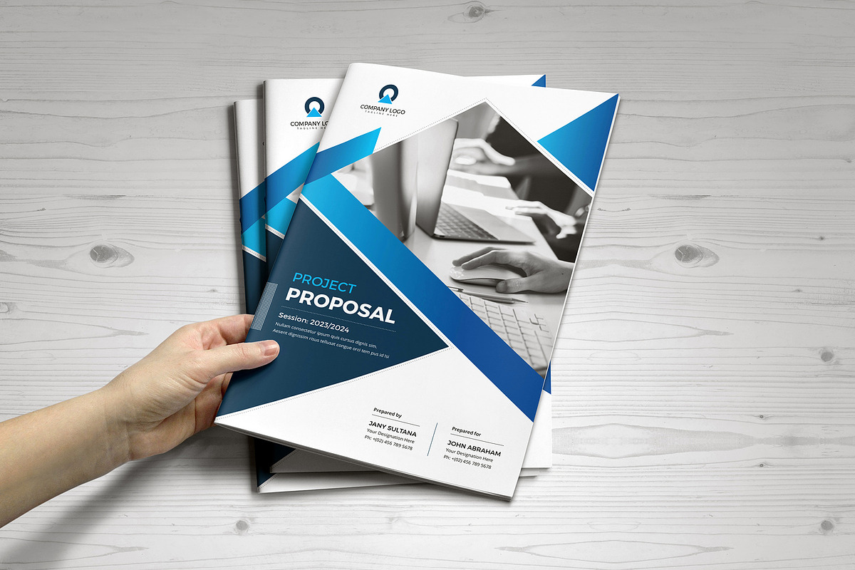 Project Proposal Template V8, a Stationery Template by JanySultana (Photo 12 of 12)
