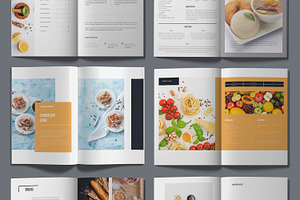 Cook Book Brochure Design Template