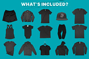 Clothing Mockup Collection Bundle 01, an Apparel Mockup by Pixel Sauce™ (Thumbnail 2 of 6)