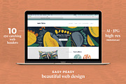 Indulgent: Abstract Collage Patterns, a Pattern Graphic by Anugraha Design (Thumbnail 7 of 11)