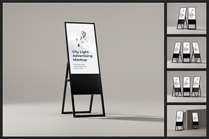 City Light Advertising Mockup Vol. 2