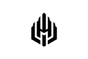 Building M Letter Logo Template, a Branding & Logo Template by MenkType Studio (Thumbnail 1 of 2)
