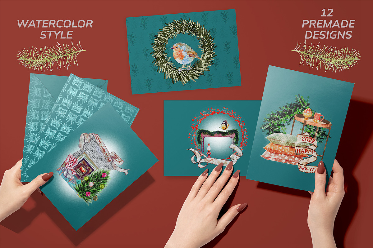 Winter Christmas - Collage creator, an Illustration by Pachel (Photo 15 of 15)