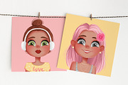 Girls portrait creator! NEW UPDATE!, a Person Illustration by Yana Lesiuk (Thumbnail 10 of 10)