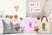 Kids alphabet, an Object Graphic by Maya Ivart (Thumbnail 9 of 10)