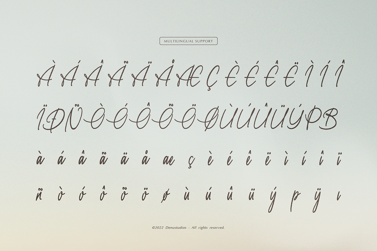 Daily Miracle | Script Handwritten, a Script Font by Denustudios (Photo 12 of 12)