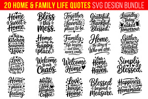 20 Home & Family Life SVG Design Bun, an Object Graphic by himelgfx