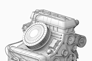 Car Engine - Animated