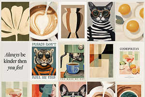 Modern Eclectic Prints & Poster