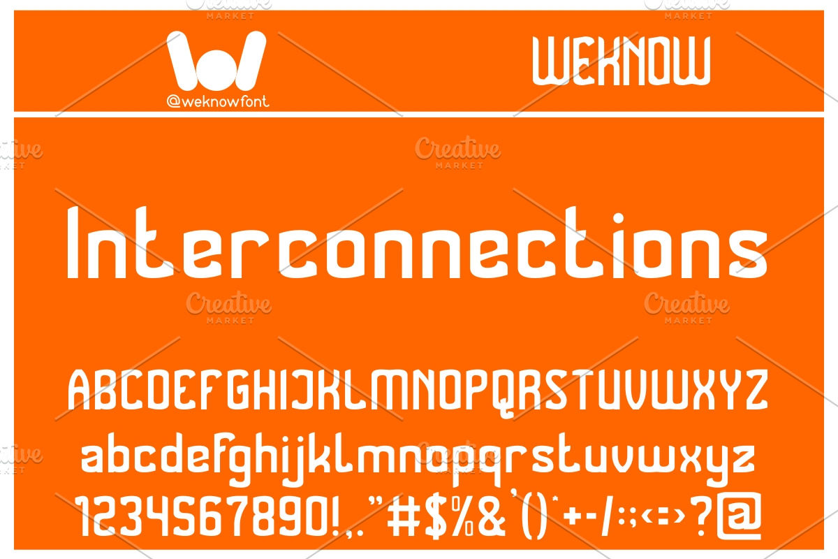 The objective font, a Font by weknow (Photo 2 of 5)
