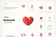 3D Relationship, an Emoji Icon by River Visual (Thumbnail 1 of 5)