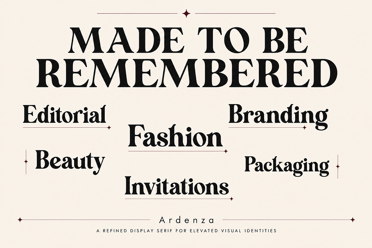 Ardenza — Display Serif Font, a Serif Font by Wow Magic (Photo 5 of 5)