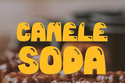 Bubble Display Font - Canele Soda, a Handwritten Font by ZoloDesignHub (Thumbnail 9 of 9)