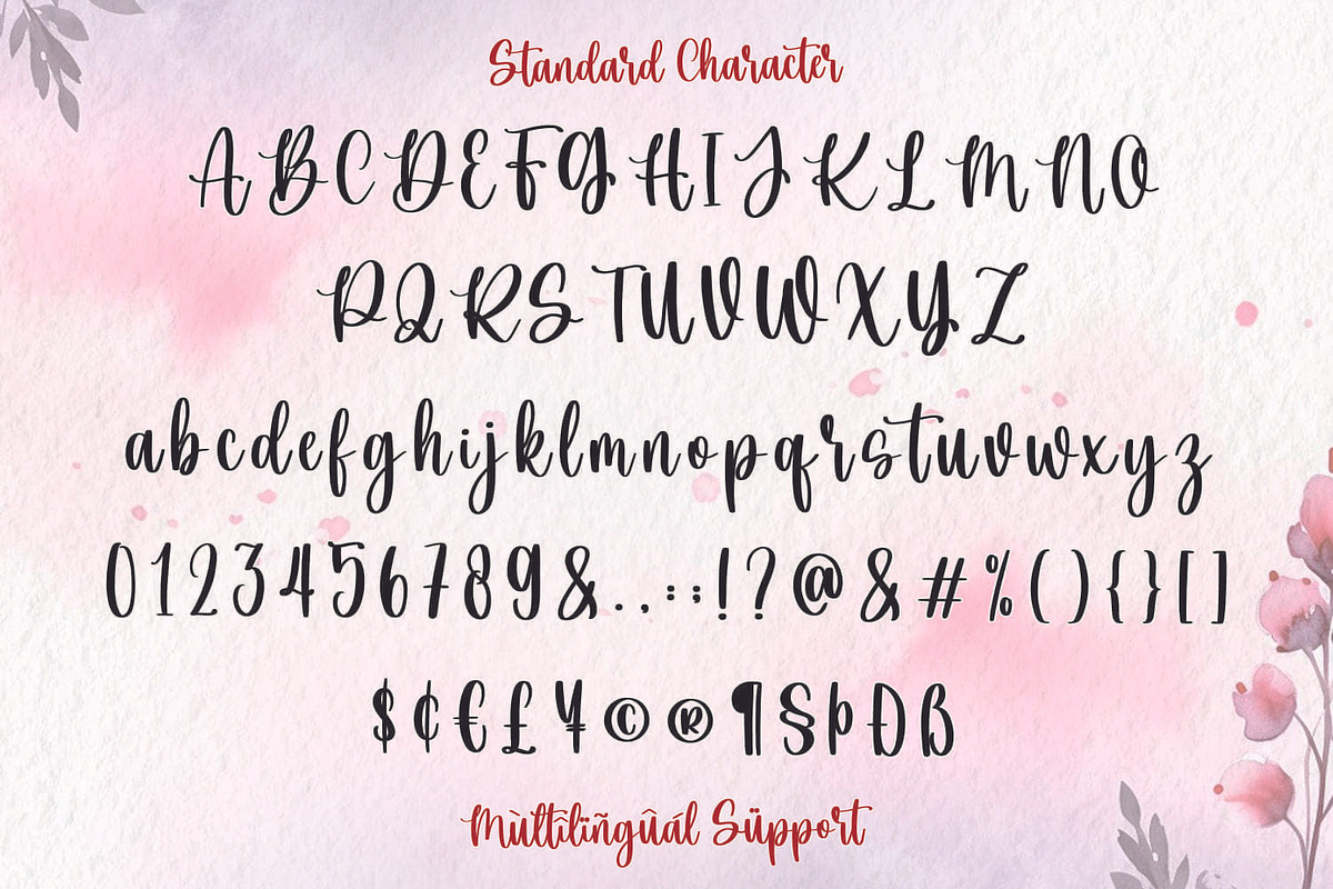 Bougenville - Wedding Font, a Script Font by Mozatype (Photo 6 of 7)