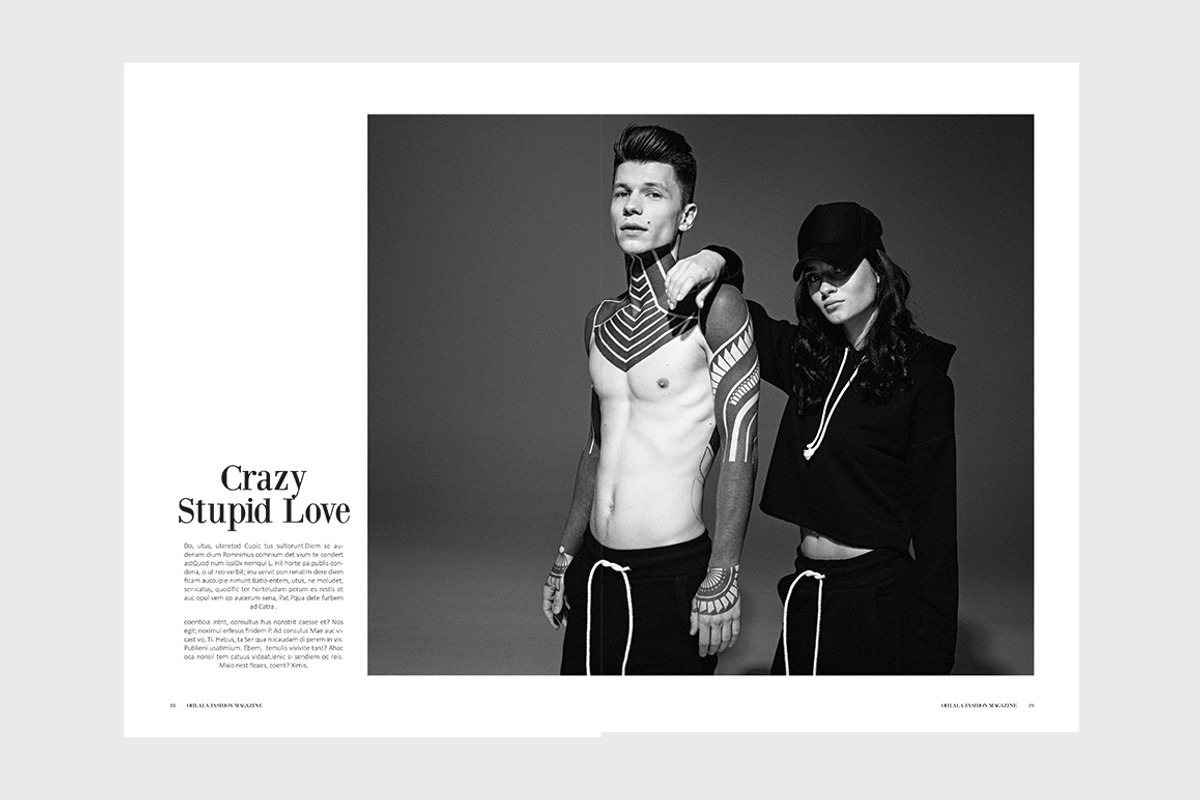 OhLaLa Magazine Template, a Magazine Template by N A N D U Z D E S I G N (Photo 9 of 15)