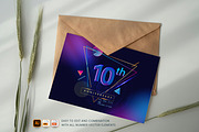 Anniversary Logo-Colorful Background, a Graphic by OtpirusGraphic (Thumbnail 2 of 4)