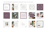 Organic Social Media Templates, a Social Media Template by CreativeWilderness (Thumbnail 5 of 8)