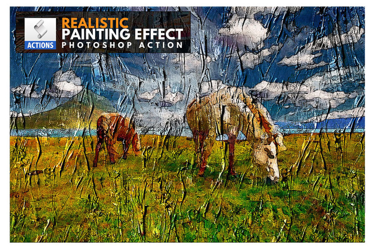 Photo to Painting Photoshop Action, an Action Add-On by psddude (Photo 1 of 4)