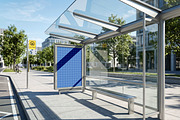 Bus Stop Poster Mockup, an Advertising Mockup by getproject (Thumbnail 2 of 2)