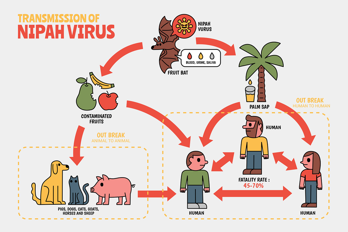 26 Nipah Virus Elements, an Illustration by monkik (Photo 2 of 3)