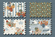Aviatorsaurus set, an Animal Illustration by Poppymoondesign (Thumbnail 3 of 5)