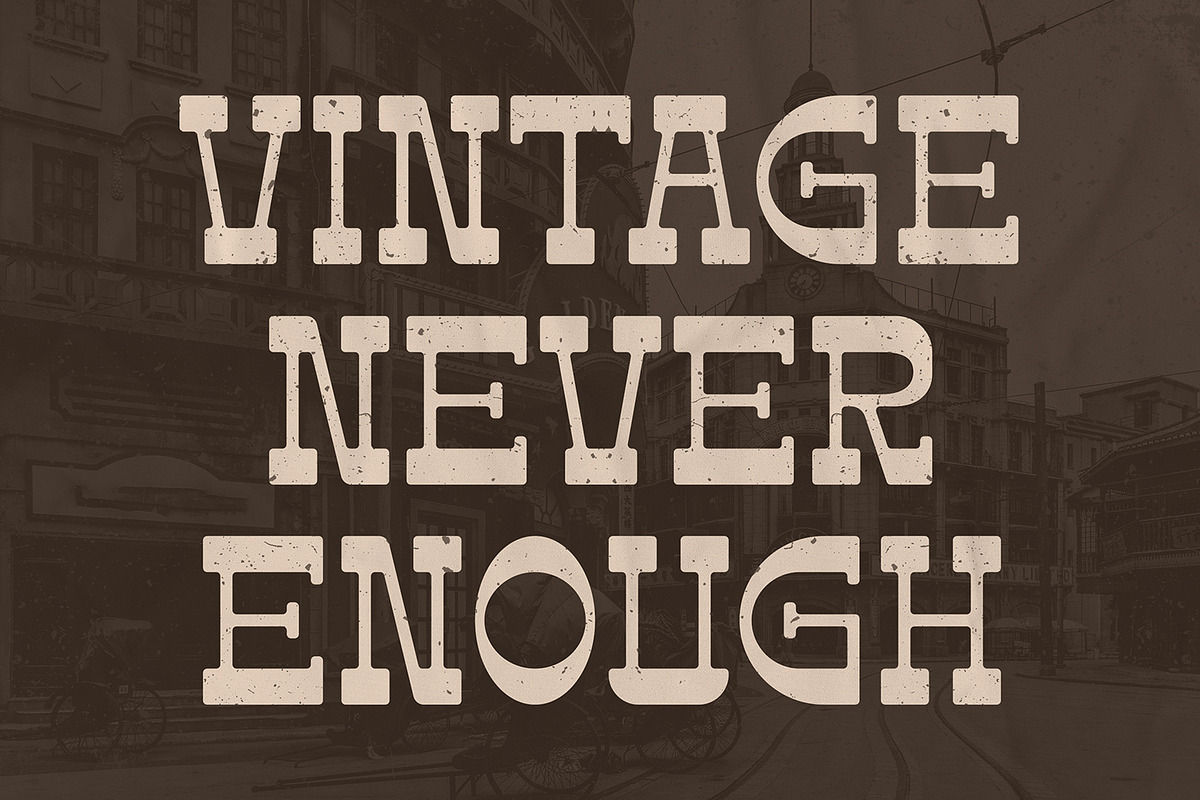 West Noland - Vintage Slab Font, a Slab Serif Font by AQR Studio (Photo 4 of 8)