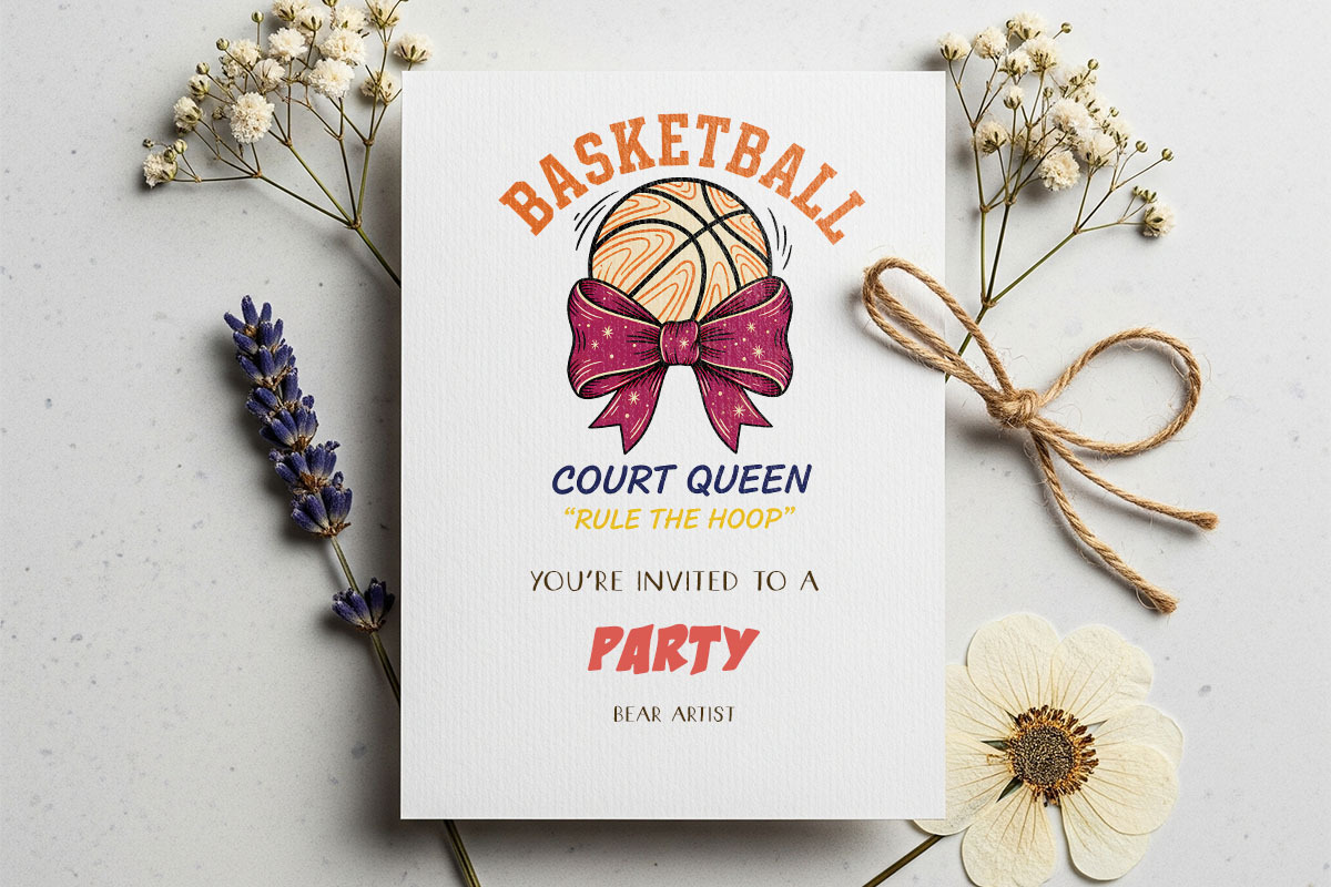 Cute Basketball Mom & Game Day, a Sport Illustration by GlitterCraft (Photo 96 of 101)