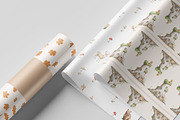 Woodland Forest fall animals clipart, an Animal Illustration by Pattern + watercolor (Thumbnail 8 of 13)