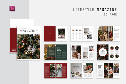Christmas Lifestyle Magazine, a Magazine Template by AQR Studio