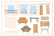 Home plants in cozy interiors, an Illustration by Elena Istomina (Thumbnail 7 of 10)