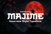 Majime - Japanese Typeface, a Sans Serif Font by HipFonts (Thumbnail 1 of 8)