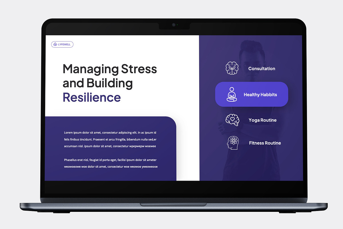 LYFWELL - Mental Health Keynote, a Presentation Template by rgbryand (Photo 7 of 7)