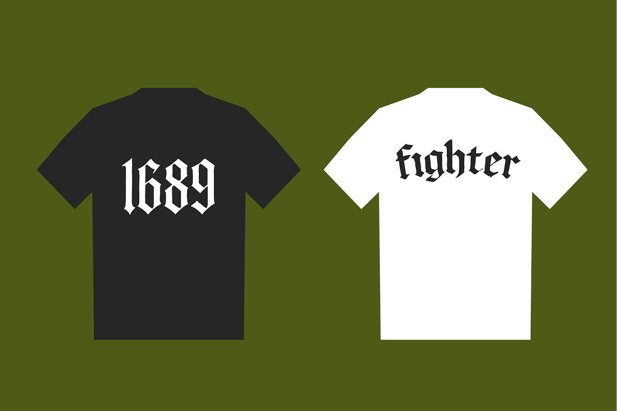 Medieval Sword Blackletter font, a Blackletter Font by Mark Skitsky (Photo 6 of 7)