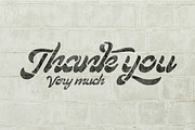 Lostamp font, a Script Font by Gleb Guralnyk (Thumbnail 6 of 6)