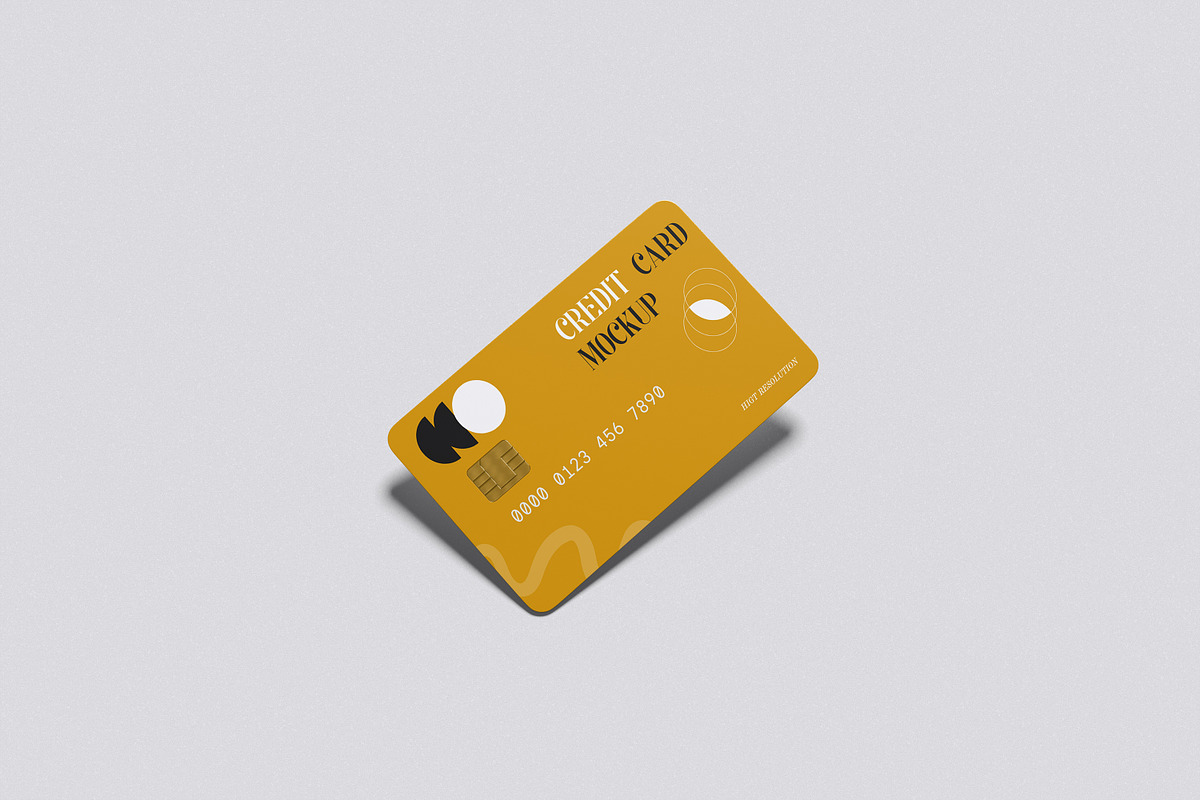 High Quality Credit Card Mockup, a Product Mockup by Afif_studio (Photo 5 of 5)
