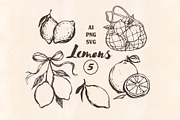 Whimsical Berry Fruit Bundle SVG PNG, a Food Illustration by Marie T (Thumbnail 6 of 36)