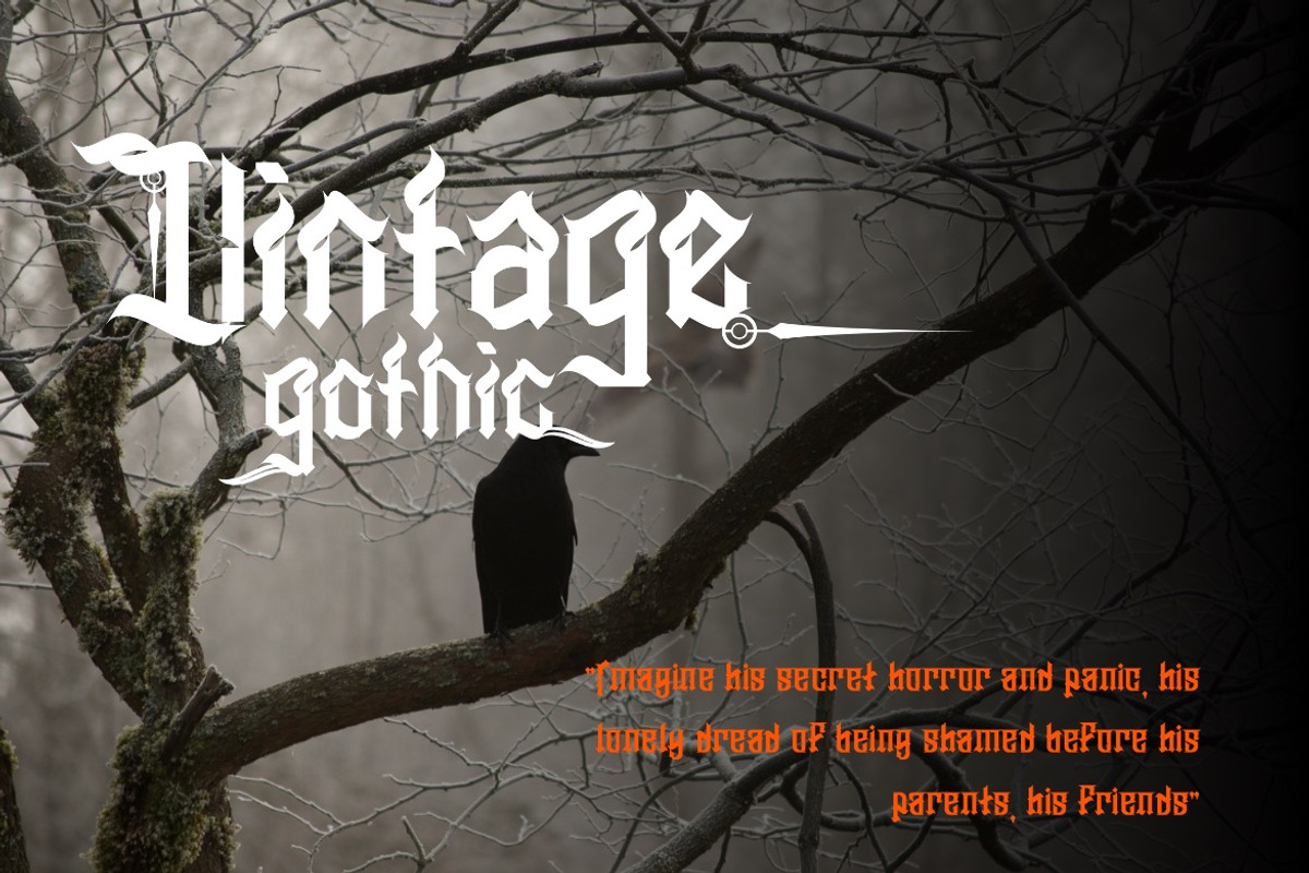 Saxterun - Display Blackletter Font, a Blackletter Font by Dhabee (Photo 7 of 17)