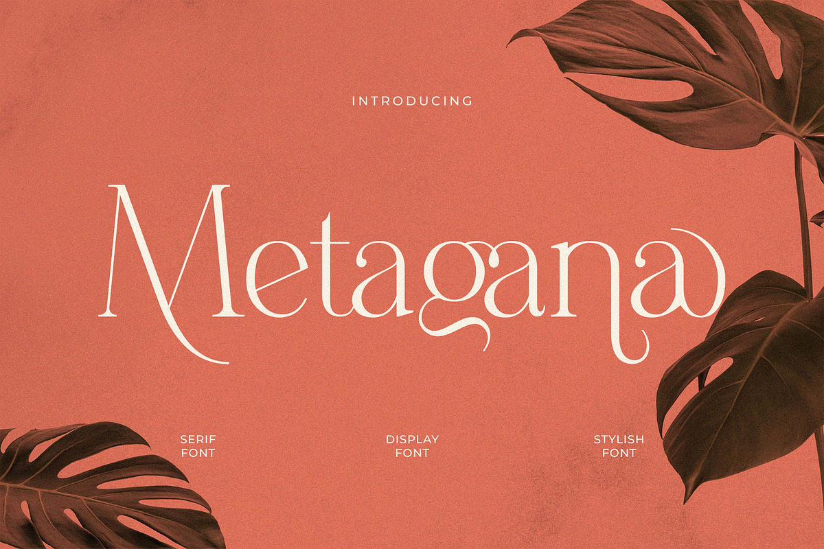 Metagana – Modern Display Serif Font, a Serif Font by BrandSemut (Photo 1 of 8)