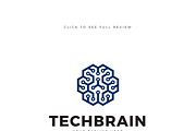 Tech Brain Logo, a Branding & Logo Template by ehaezer (Thumbnail 2 of 2)