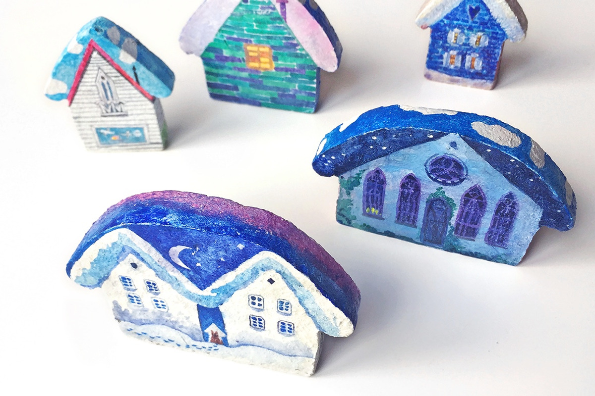 Tiny street illustrations set, an Illustration by Dmitry_Nekrasov (Photo 8 of 9)