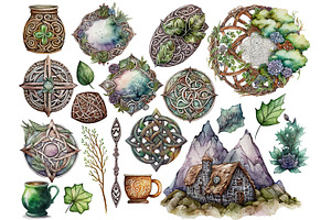 Celtic Journey Clipart Collection