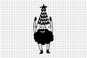 Christmas Gnomes Hand Drawn Set, an Illustration by Art's and patterns (Thumbnail 5 of 7)