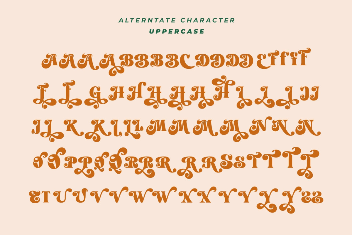 City Mango - Retro Serif Font, a Serif Font by HansCo Studio (Photo 12 of 17)