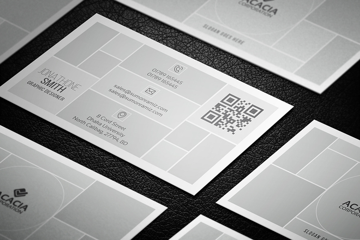 Boxes Business Card, a Business Card Template by DesignGhar (Photo 3 of 5)