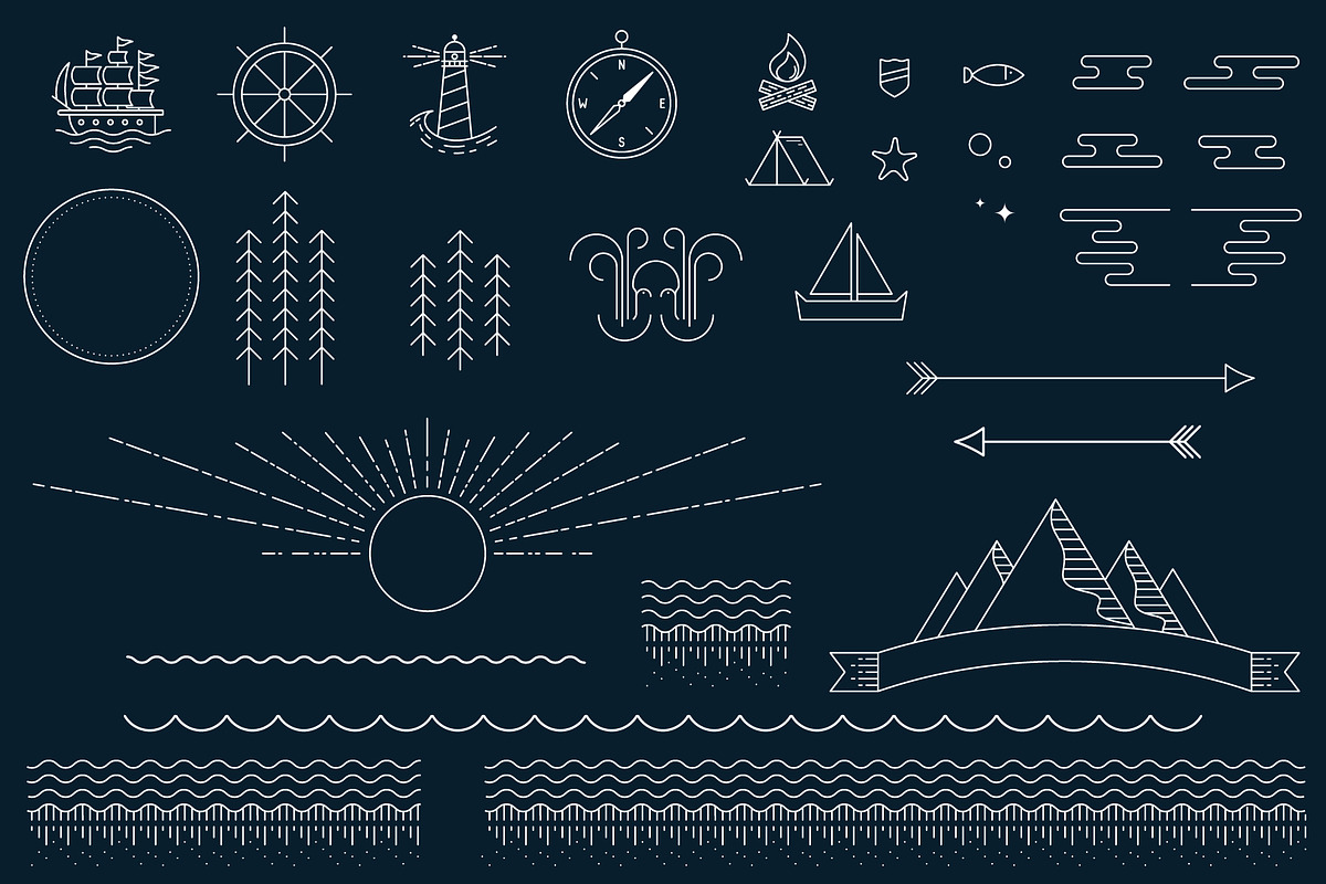 Sacred North Display Font + Extras, a Font by Jonas Stensgaard (Photo 14 of 15)
