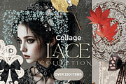 LACE COLLAGE ELEGANT KIT, a Design Template by Alisa Mikibith Art (Thumbnail 4 of 11)