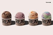 Ice Cream Cup Mockup Set, a Packaging Mockup by Renderteam (Thumbnail 12 of 16)