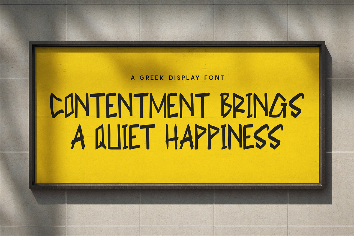 Crimptoned - Greek Display, a Font by Indotype Foundry (Photo 8 of 10)