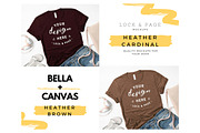 Bella Canvas 3001 Mega Bundle Mockup, a Shirt Mockup by lock and page (Thumbnail 60 of 84)